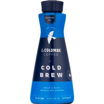 La Colombe Unsweetened Brazilian Medium/Dark Roast Cold Brew Coffee - 42 fl oz
