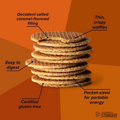 Honey Stinger Organic Gluten Free Salted Caramel Waffle - 1pk