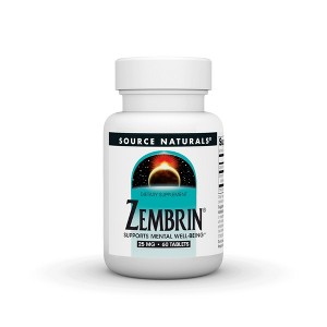 Zembrin 25mg by Source Naturals, Inc.  -  60 Tablet - 1 of 3