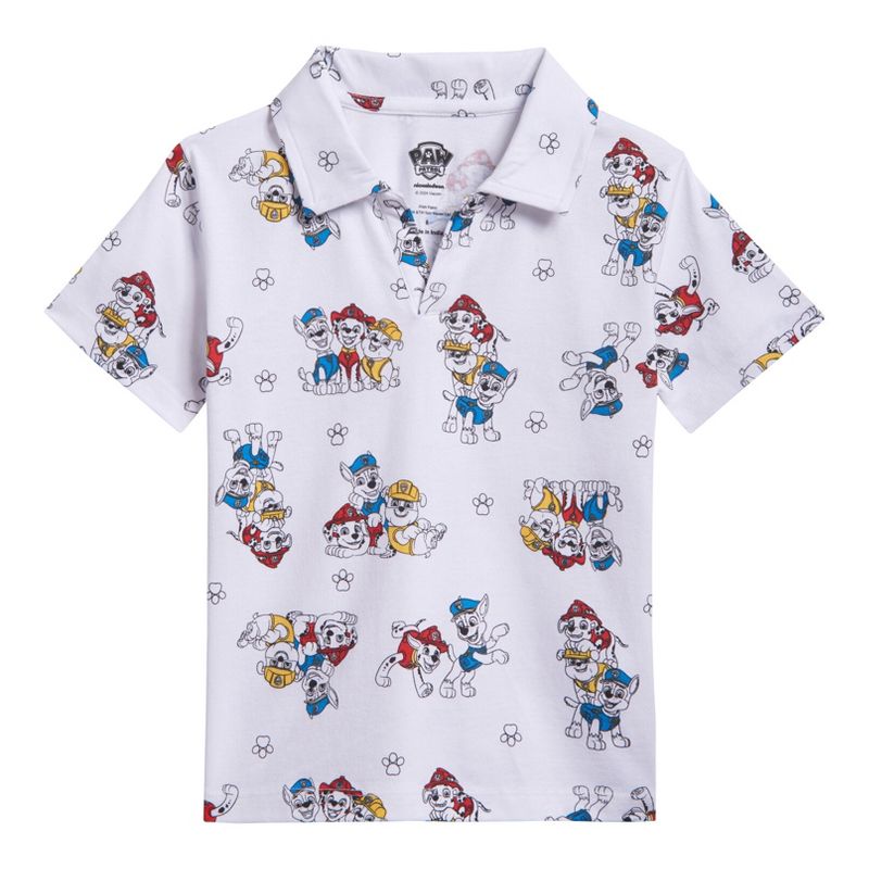 Paw Patrol Chase Marshall Rubble Polo Shirt and Shorts Toddler, 3 of 7