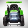 12V Kids Ride On Tractor with Trailer & Remote Control,Speed Up to 5mph - 2 of 3