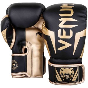 Venum Elite Skintex Leather Hook and Loop Training Boxing Gloves - 1 of 4