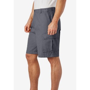 KingSize Knockarounds 8" Full-Elastic Cargo Shorts - 1 of 4