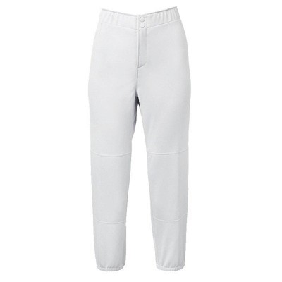 white mizuno softball pants