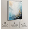 Art Remedy Blue Sea of Punta Cana Blue Abstract Wall Art Framed - 3 of 4