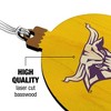 Mankato Secondary Logo Wood Christmas Tree Holiday Ornament - 3 of 4