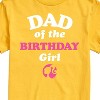 Men's - Barbie - Dad of The Birthday Girl Short Sleeve Graphic T-Shirt - 2 of 4