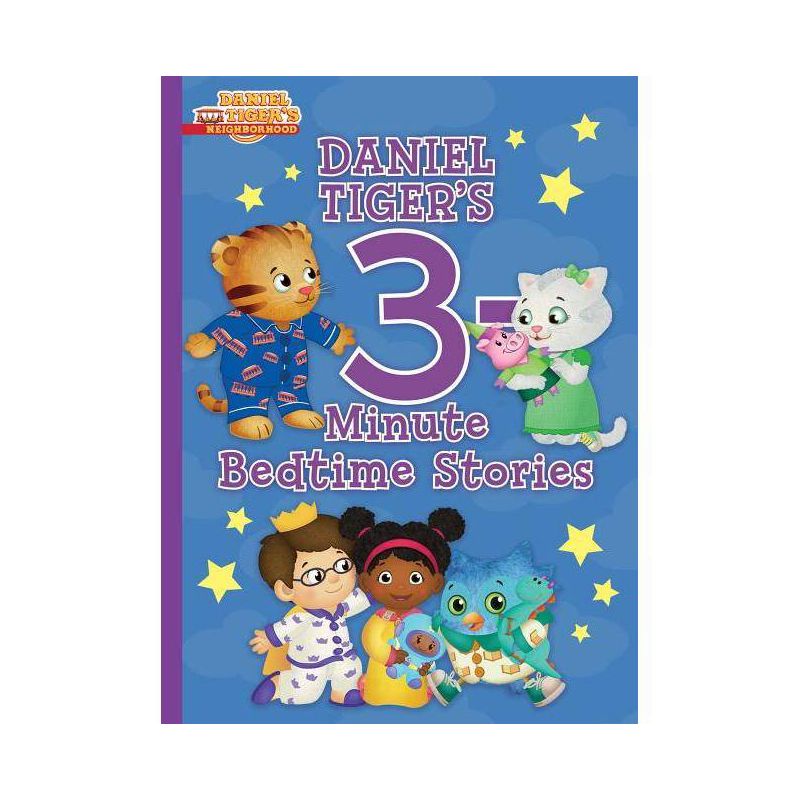 Daniel Tiger's 3-Minute Bedtime Stories - (Daniel Tiger's Neighborhood) by  Various (Hardcover), 1 of 2