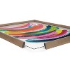 Kate and Laurel Blake Bright Abstract Framed Printed Art by Jessi Raulet of Ettavee, 24x32, Gold - 3 of 4