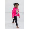 Barbie Girls Fleece Hoodie And Leggings Outfit Set Toddler : Target