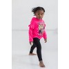 Barbie Girls Fleece Hoodie and Leggings Outfit Set Toddler - 3 of 4