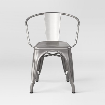 white metal chairs target