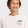 Boys' Active Comfort Fleece Crewneck Sweatshirt - All In Motion™ - 2 of 4