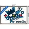 Trends International Hello Kitty and Friends: 21 Sports - Badtz-Maru Soccer Framed Wall Poster Prints - 3 of 4