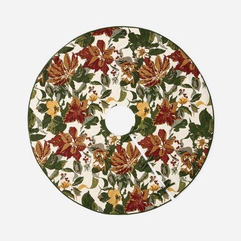 Shops Poinsettia Tree Skirt