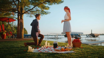 BUBBL'R Peach Raspberry Dazzl'r Antioxidant Sparkling Water - 6pk/12 fl oz Cans