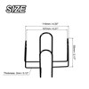 Unique Bargains Holds Multiple Coasters Metal Storage Rack for Both Round and Square 2 Pcs - 2 of 4