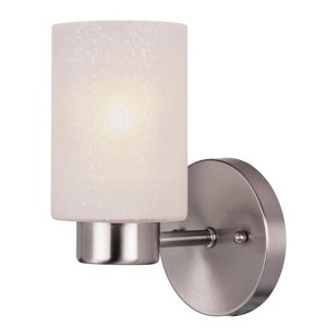 Westinghouse Sylvestre 1-Light Brushed Nickel Gray Wall Sconce - 1 of 1