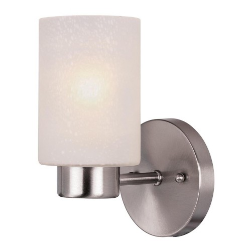 Westinghouse Sylvestre 1-Light Brushed Nickel Gray Wall Sconce - image 1 of 1