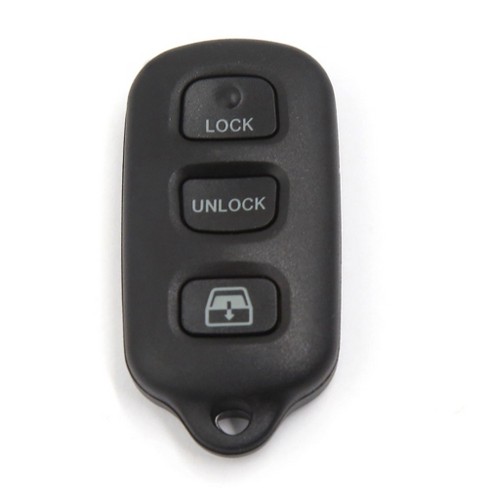 Unique Bargains Car Key Fob Shell 4 Button Remote Control Key Case Shell Keyless  Entry Housing Replacement For Toyota Rav4 Sequoia Highlander 12-15 : Target