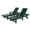 WestinTrends Ashore 2 Piece Reclining Chaise Lounge With Arms & Wheels - 4 of 4