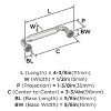 Amerock Coble Pull for Cabinets, Drawers, and Furniture - 3 of 4