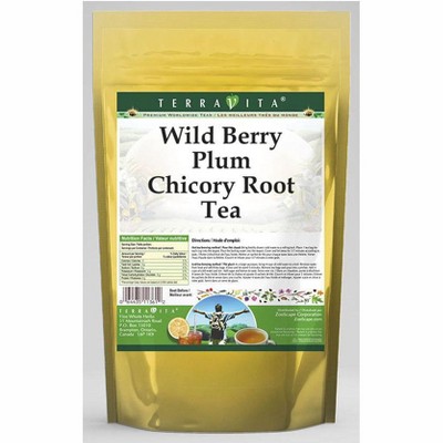 TerraVita Wild Berry Plum Chicory Root Tea (50 tea bags, ZIN: 564635, 3-Pack)