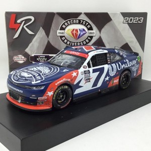 Justin Allgaier 2023 Unilever Military Charlotte Race Win 1:24 Autographed Diecast - 1 of 4