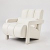 NicBex Modern Upholstered Accent Chair,Linen Arm Chair with Pillow,Lounge Chair for Bedroom,Reading Room - 4 of 4