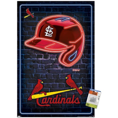 MLB St. Louis Cardinals - Drip Helmet 20 Wall Poster, 22.375 x 34