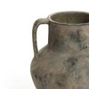 LuxenHome Rustic Mottled Brown Terracotta 12.1-Inch Tall Urn Vase with Handles - 4 of 4