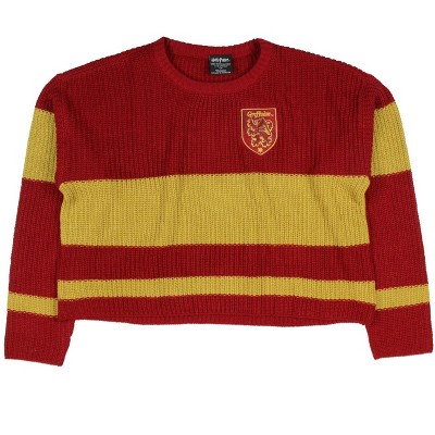 Harry Potter Junior's Gryffindor Quidditch Sweater
