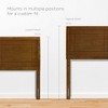 Modway Marlee Full Wood Platform Bed – Mid-Century Design with Angled Splayed Legs and Wood Slat Support - 3 of 4