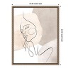 Amanti Art Dreamer Warm Color by Isabella Karolewicz Canvas Wall Art Print Framed - 3 of 4