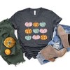 Simply Sage Market Women's Floral Pumpkins Chart Short Sleeve Graphic Tee - 3 of 3