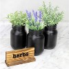 Darware Blank Brown Wood Tabletop Signs,6pk; Natural Wood Signs for Weddings, Parties, Events and Business - 4 of 4