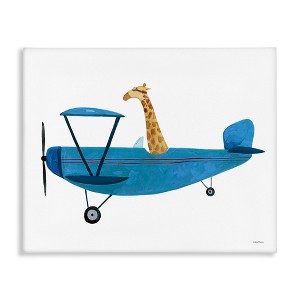 Stupell Industries Giraffe Pilot in Airplane, 30" x 24" - 1 of 4
