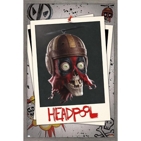 Trends International Marvel Deadpool & Wolverine - Headpool Framed Wall Poster Prints - image 1 of 4