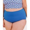 Lime Ricki Women's Capri/ Capri Stripe Reversible Ultra High-Waist Bottom - 2 of 4