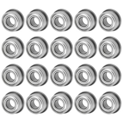 Unique Bargains Chrome Steel Durable Multipurpose Use Flanged Ball Bearing
