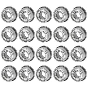 Unique Bargains Chrome Steel Durable Multipurpose Use Flanged Ball Bearing - 1 of 4