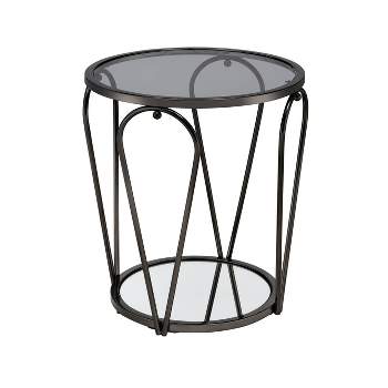 Kuut Contemporary Round End Table - HOMES: Inside + Out