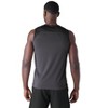 Future Planet Men's Horizon Quick-Dry Performance Sport Athletic Active Outdoor Muscle Tee Tank Top Black / Charcoal - 2 of 4