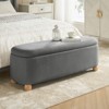 Patricio Storage Bench With Solid Wood Legs | ARTFUL LIVING DESIGN - 2 of 4