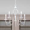Livex Lighting Alessia 5 - Light Chandelier in  Antique White - 3 of 4