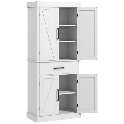 LunaLulinlk 72" Tall Kitchen Pantry Storage Cabinet