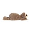 Aurora Large Sloth Snoozles Laid-back Stuffed Animal Brown 18" : Target