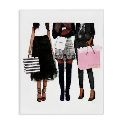 Stupell Industries Fashion Models Glam Watercolor, 24" x 30"