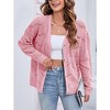 Women's Lightweight Crochet Cardigan Long Sleeve Hollow Out Kint Sweaters - 4 of 4