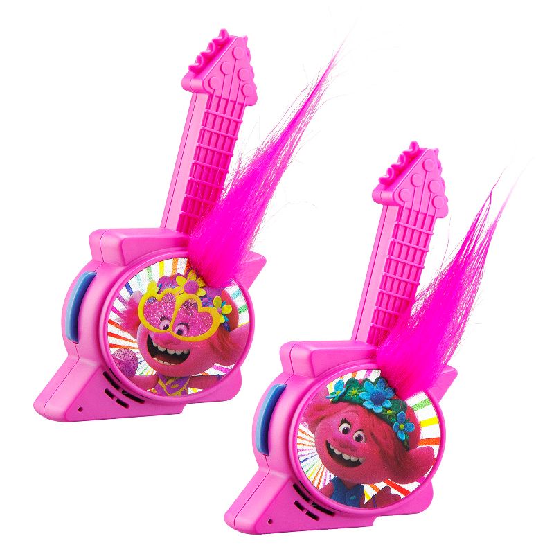 eKids Trolls Walkie Talkies for Kids, Indoor and Outdoor Toys for Fans of Trolls Toys - Pink (TR-207.EX0MI), 3 of 6